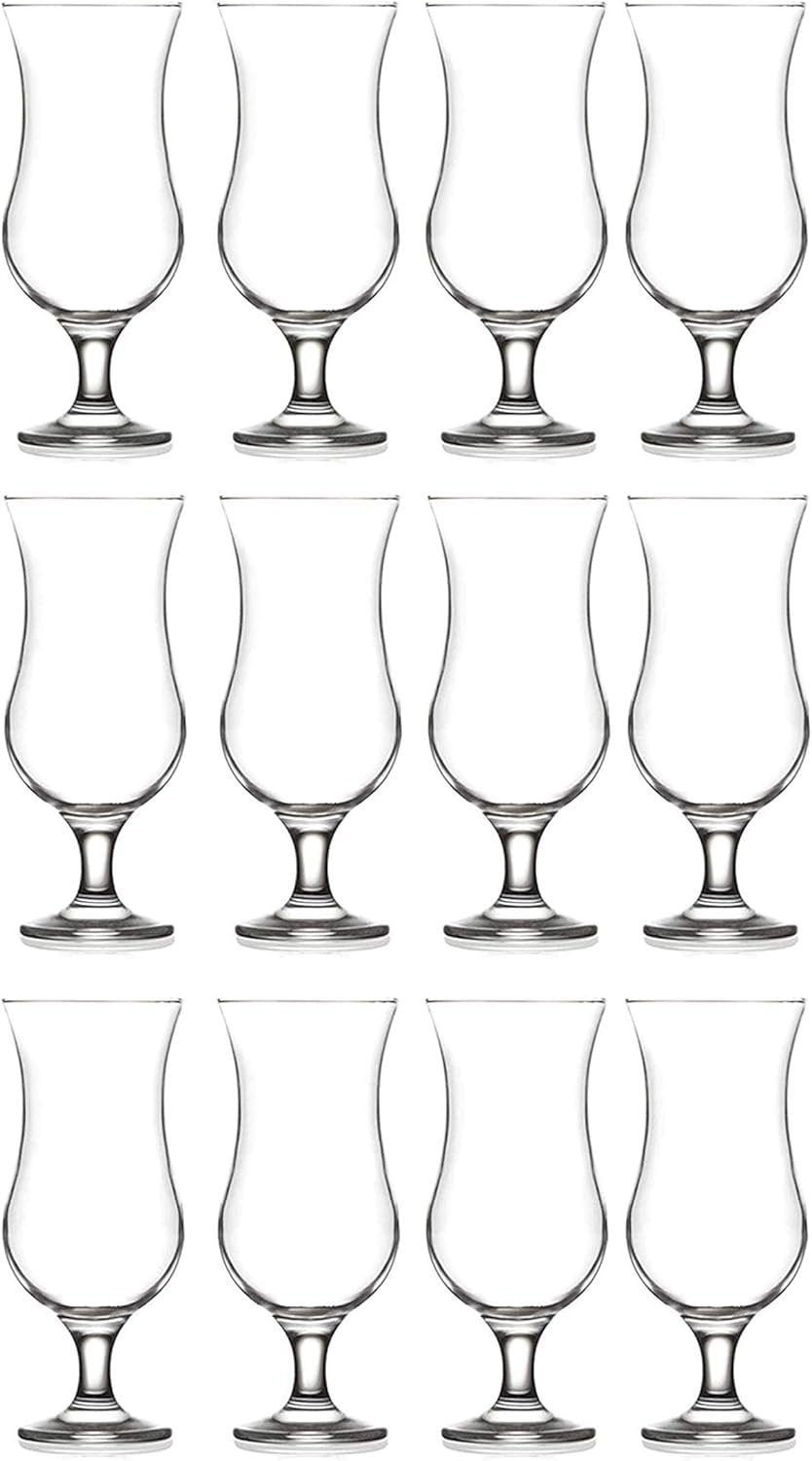 Epure Collection 12 Piece Glass Set - For Drinking Brandy, Bourbon, and Wine (Brandy (13.25 oz))