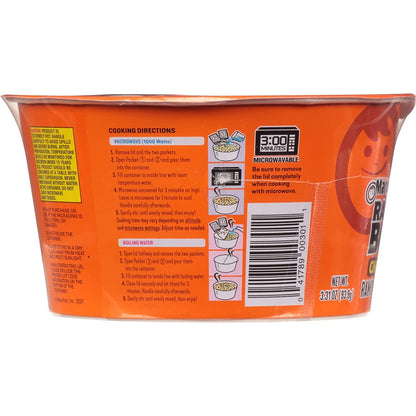 Maruchan Bowl Chicken Flavor Ramen Noodles with Vegetables 3.31 OZ (Pack of 12)