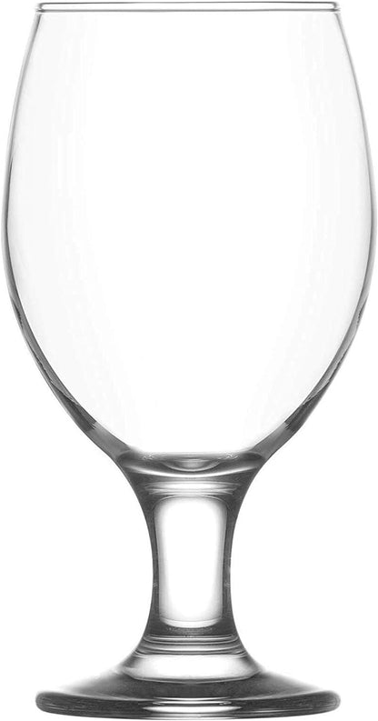 Ruthy's Outlet Brandy Wine Champagne Clear Glasses 13.25 oz 4 Pack Elegant Stemmed Champagne Glasses Sparkling Wine Glasses for Gift, Birthday,Parties,Wedding, Bar