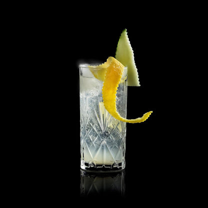 RCR 25766020006 Melodia Crystal Hi-Ball Cocktail Water Tumbler Glass, 23 x 15.5 x 15.5 cm, Clear