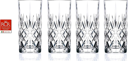 RCR Cristalleria Italiana Crystal Glass Drinkware Set