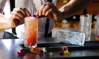 RCR Cristalleria Italiana Crystal Glass Drinkware Set