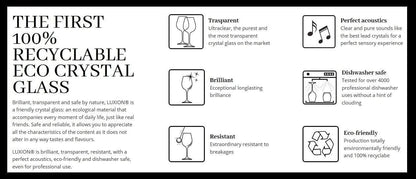 RCR Cristalleria Italiana Crystal Glass Drinkware Set (DOF Whiskey (11 oz) - 6 Piece Set)