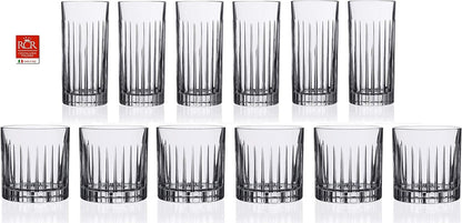 RCR Cristalleria Italiana Crystal Glass Drinkware Set