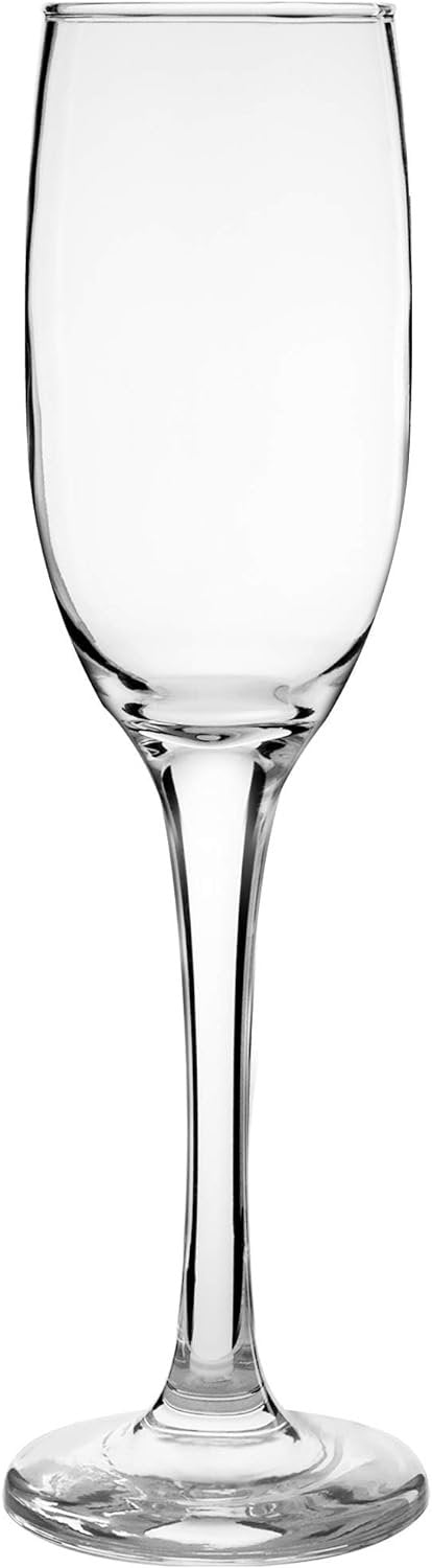 Ruthy's Outlet Epure Chardonnay Glass,Clear Champagne Glasses 13 oz 6 Pack Elegant Stemmed Champagne Glasses Sparkling Wine Glasses for Gift,Birthday,Parties,Wedding, Bar