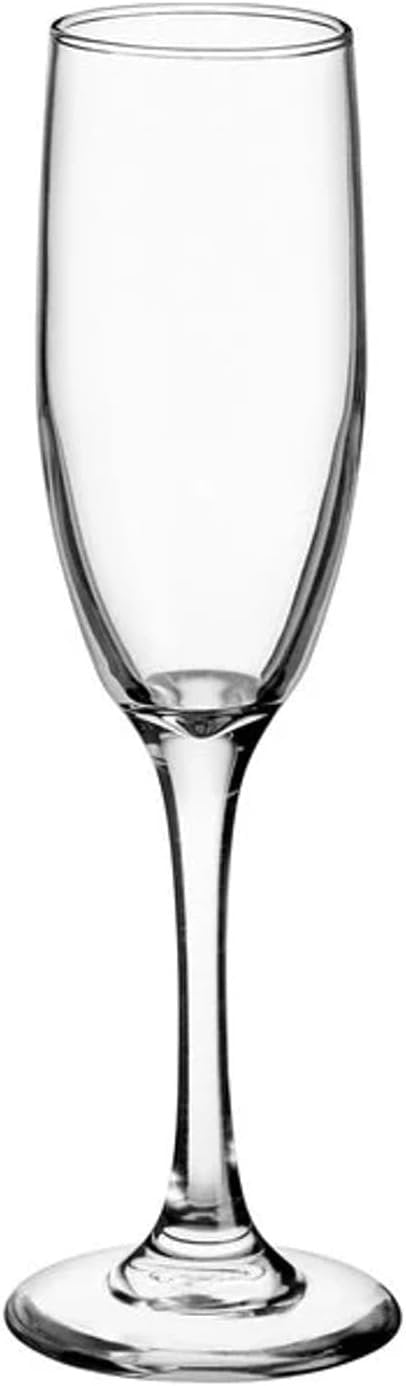 Ruthy's Outlet Epure Chardonnay Glass,Clear Champagne Glasses 13 oz 6 Pack Elegant Stemmed Champagne Glasses Sparkling Wine Glasses for Gift,Birthday,Parties,Wedding, Bar